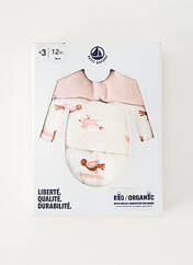 Body blanc PETIT BATEAU pour fille seconde vue