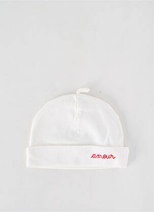 Bonnet blanc MAISON LABICHE enfant