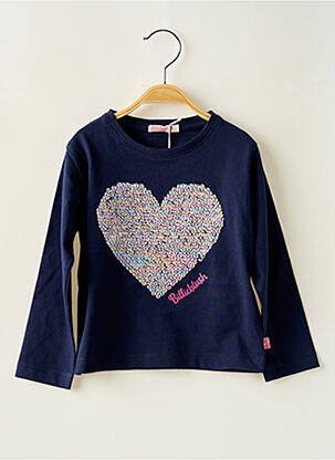 T-shirt col rond bleu BILLIEBLUSH fille