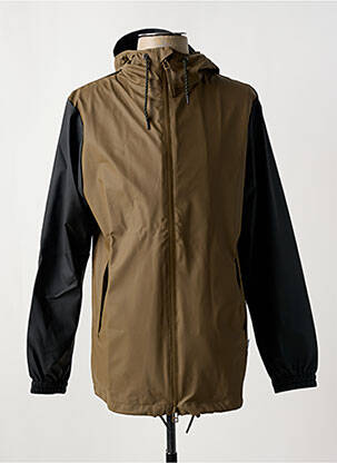 Imperméable col col montant noir RAINS homme