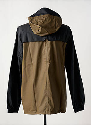 Imperméable col col montant noir RAINS homme