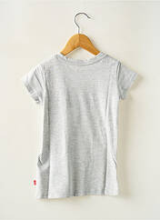 T-shirt gris LEVIS pour fille seconde vue