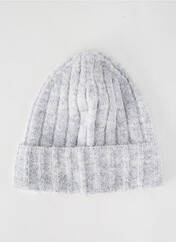 Bonnet gris SELECTED pour femme seconde vue