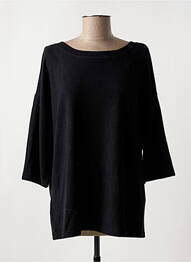 Pull col rond noir NOISY MAY femme