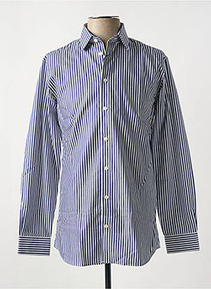 Chemise manches longues bleu SELECTED homme