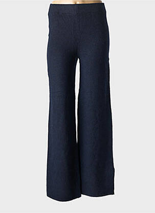 Pantalon large bleu PIECES femme