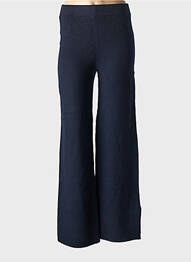 Pantalon large bleu PIECES femme