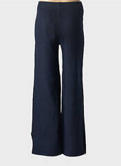 Pantalon large bleu PIECES pour femme seconde vue