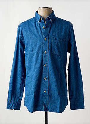 Chemise manches longues bleu SELECTED homme