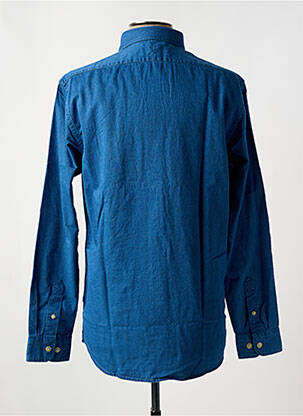 Chemise manches longues bleu SELECTED homme