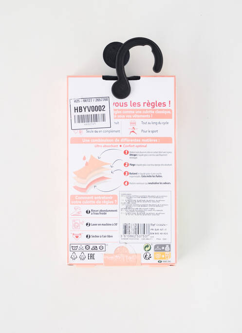 Shorty noir DIM pour femme