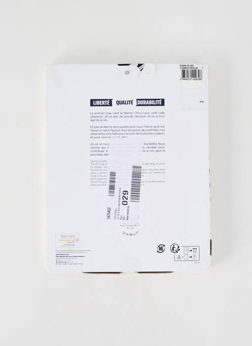 Débardeur blanc PETIT BATEAU pour femme