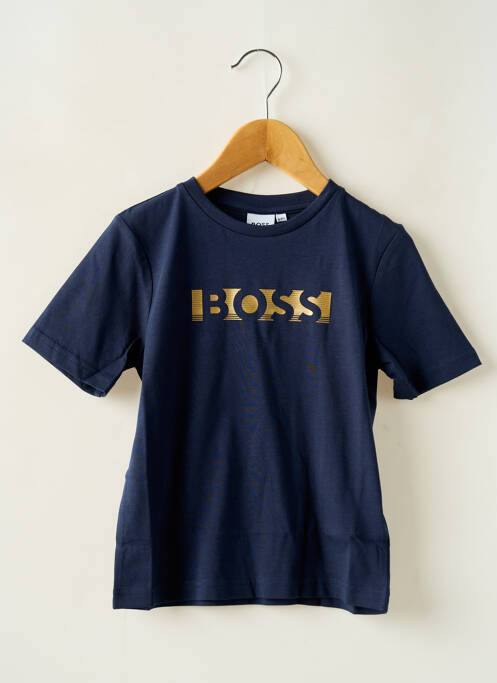 T-shirt bleu HUGO BOSS pour garçon