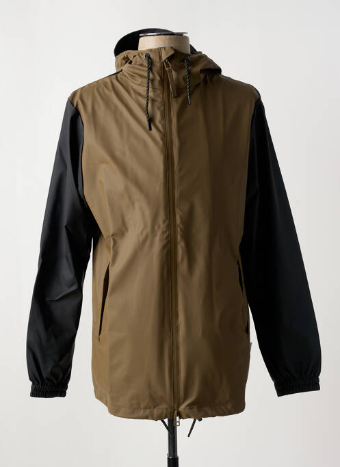 Imperméable noir RAINS pour homme