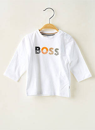 T-shirt blanc HUGO BOSS pour garçon