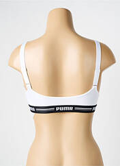 Soutien-gorge blanc PUMA pour femme seconde vue