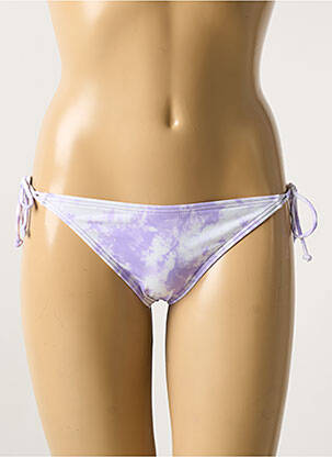 Bas de maillot de bain blanc PIECES femme