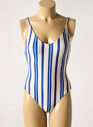 Maillot de bain 1 pièce blanc PIECES femme