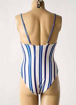 Maillot de bain 1 pièce blanc PIECES femme