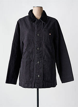 Blouson col v noir DICKIES femme