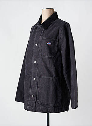 Blouson col v noir DICKIES femme