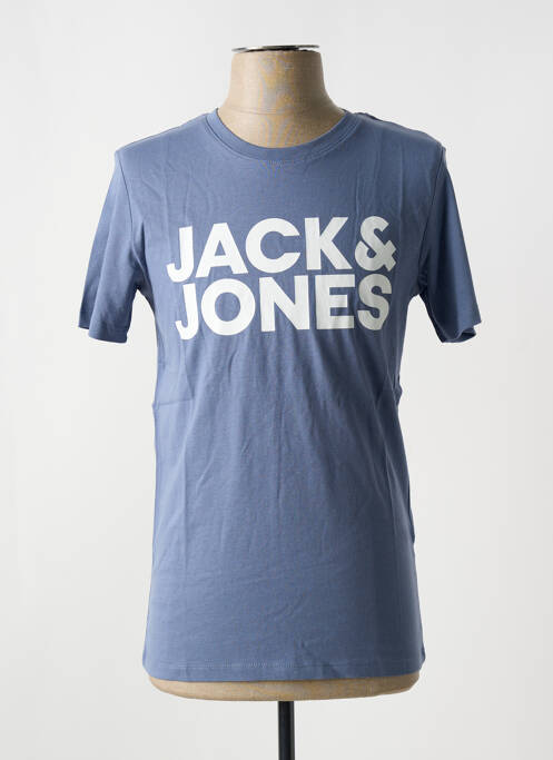 T-shirt gris JACK & JONES pour homme