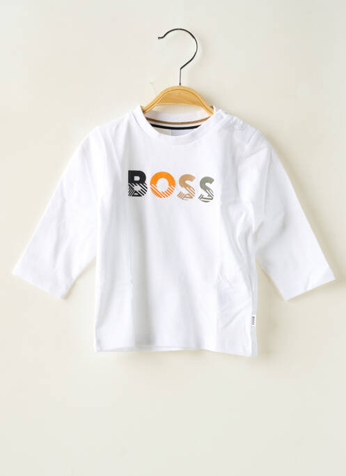 T-shirt blanc HUGO BOSS pour garçon