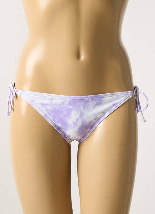 Bas de maillot de bain blanc PIECES pour femme