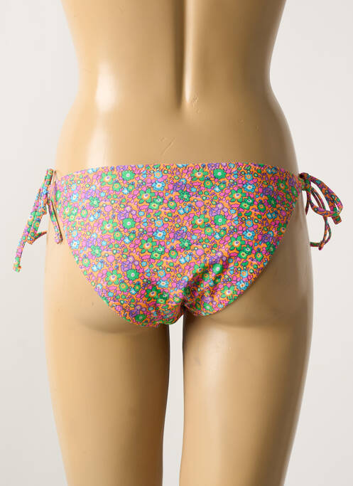 Bas de maillot de bain orange PIECES femme