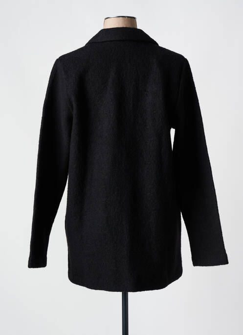Manteau court noir SELECTED pour femme