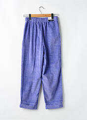 Jean coupe Mom violet F.A.M. pour femme seconde vue