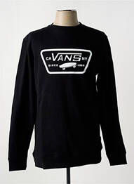 Sweat-shirt col rond noir VANS homme