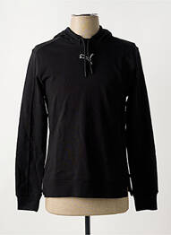 Sweat-shirt à capuche col rond noir PUMA femme