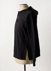 Sweat-shirt à capuche noir PUMA pour femme seconde vue