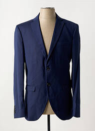 Veste casual col col montant bleu SELECTED homme