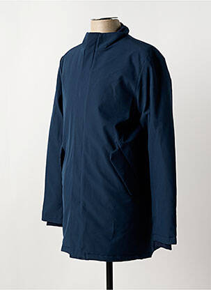 Manteau court col col montant bleu SELECTED homme