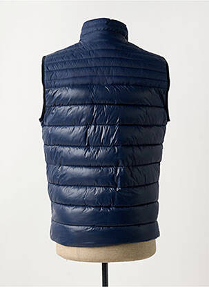 Doudoune col col montant bleu HUGO BOSS homme