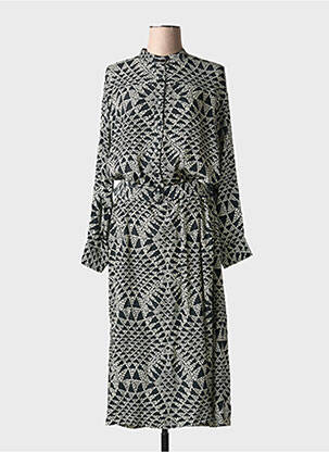 Robe longue gris LA PETITE FRANCAISE pour femme