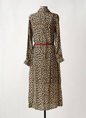 Robe longue marron STELLA FOREST pour femme seconde vue