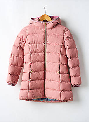 Blouson col rond rose GEOX fille
