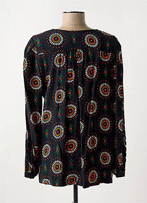 Top col v noir LA PETITE FRANCAISE femme