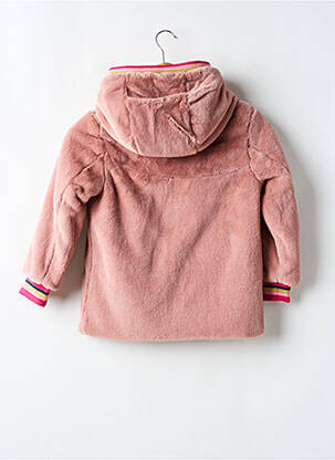 Blouson col col montant rose GEOX fille