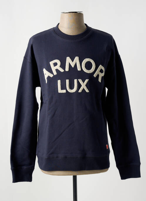 Sweat-shirt bleu ARMOR LUX pour homme