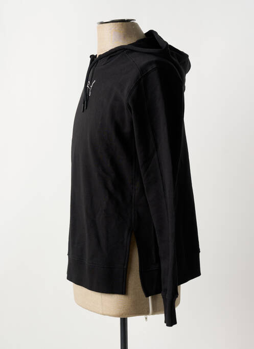 Sweat-shirt à capuche noir PUMA pour femme