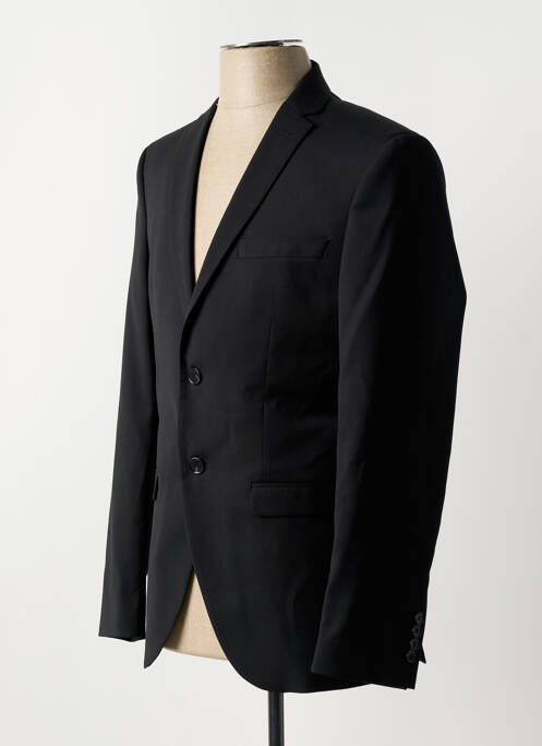 Veste casual noir SELECTED pour homme
