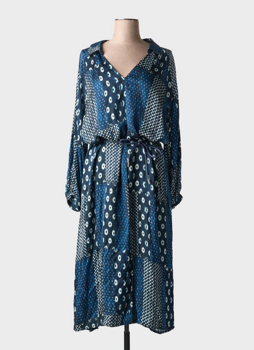 Robe longue bleu LA PETITE FRANCAISE pour femme
