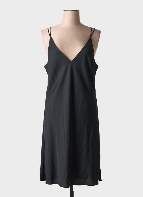 Robe mi-longue noir CALVIN KLEIN pour femme