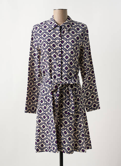 Robe courte bleu STELLA FOREST pour femme