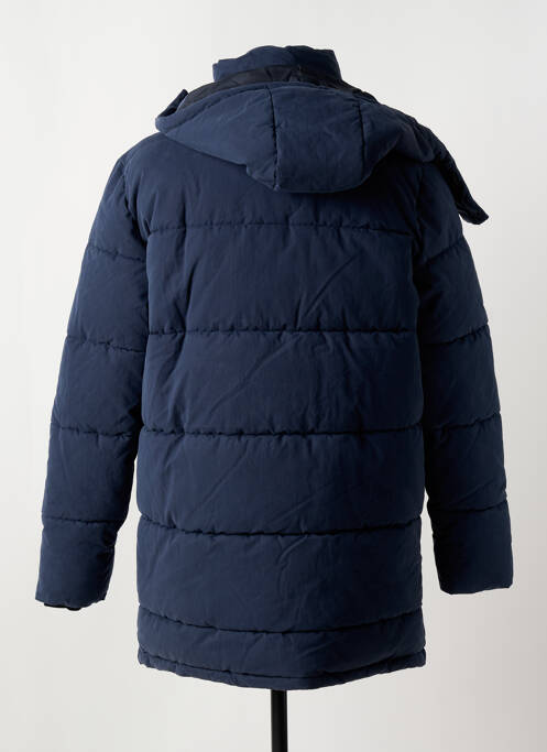 Manteau court bleu SELECTED pour homme