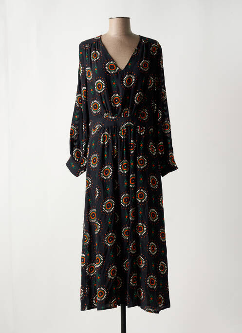 Robe longue noir LA PETITE FRANCAISE pour femme